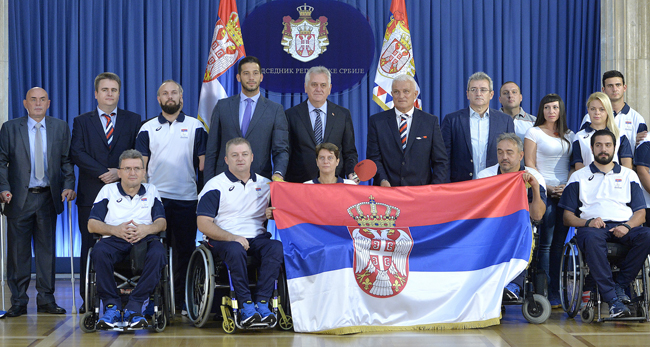 Испраћај параолимпијаца за Рио