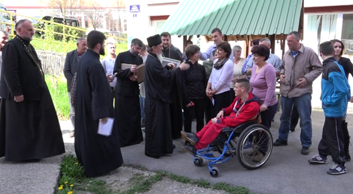 Васкршња донација Црквене општине Прибој удружењима особа са инвалидитетом