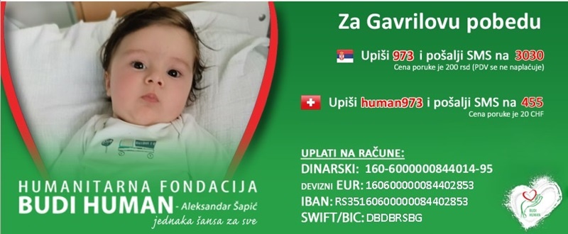 У недељу на Тргу у Горњем Милановцу биће одржан хуманитарни базар за Гаврилову победу